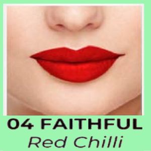BBM-LIPSTIK ILAV Varian Warna FAITHFULL / red chilli (04)