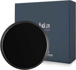 Haida PRO II MC Variable ND Filter ND3-ND32 (1.5-5 Stops) No X Cross Neutral Density Filter for Camera Optical Glass SLR Photographic 49mm 52mm 55mm 58mm 62mm 67mm 72mm 77mm 82mm