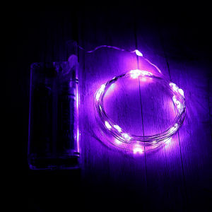 3M Đèn LED thần tiên dây đồng vòng hoa đèn Dây trang trí Giáng sinh Hộp Quà Tặng bó hoa đầy màu sắc ánh sáng cho đám cưới kỳ nghỉ