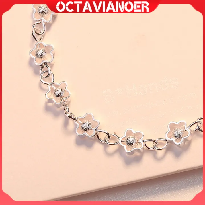 OR🧸 Gelang Fashion Wanita Korea Bentuk Hati Rantai Bintang Dan Liontin ...