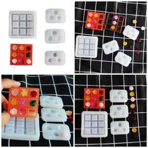 Khuôn silicon Bộ khuôn tạo trường hợp bánh ngọt thu nhỏ cho trang trí trường hợp bánh ngọt thu nhỏ độc đáo và sáng tạo nghệ thuật Tự làm