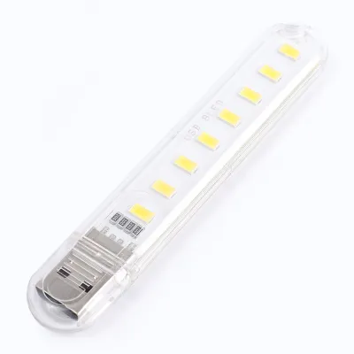 [Timmo House]Portable USB LED Mini Book Light Reading Light Table Lamp Flexible 4LED Lamp for Power Bank Laptop Notebook PC Computer