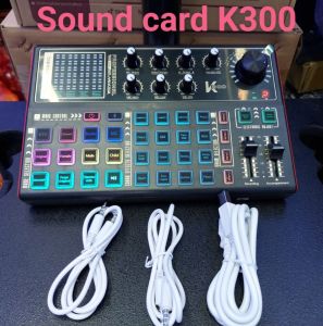 Sound Card live chuyên nghiệp K300