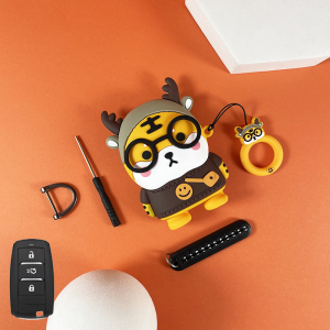 Cute Cartoon Soft TPU Full Cover Car Key Case Cover - Anti-Scratch Shockproof Protector 1Pc - For Vinfast VF5 CS75 Plus CS95 CS35 CS15 CS85 Alswin CS55 Eado CS15EV CX20 CX70