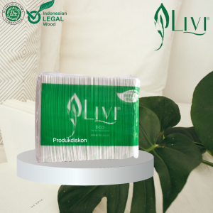 Tisu Livi Eco Facial Refill Pack 554gr