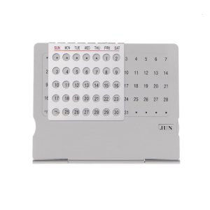 Super Perpetual Unique Adjustable Desk Calendar Hand Set DIY Office Supplies