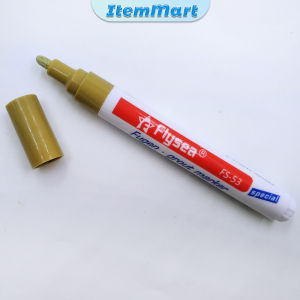 ItemMart Waterproof Tile Gap Repair Pen Tile Grout Pen Mouldproof Filling Agents Tile Caulking White khaki Marker