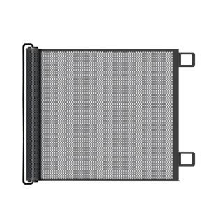 SKISOPGO Retractable Pet Door Mesh Dog Gate Cat Dog Fence Expandable Gate Adjustable Room Divider Pet Fence for Doorway Backyard Stairs Corridors Prevent Pet Vandalism