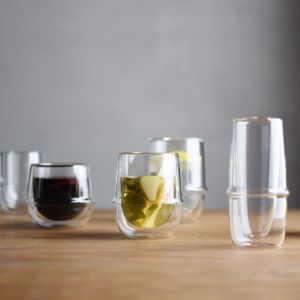 Double Wall Glass Cup Espresso Cup Coffee Mug Iced Tea Cup Milk Cup