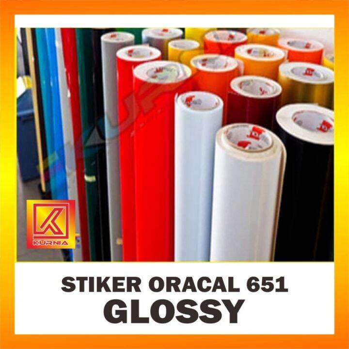 Stiker Oracal Seri 651 Gloss Lazada Indonesia