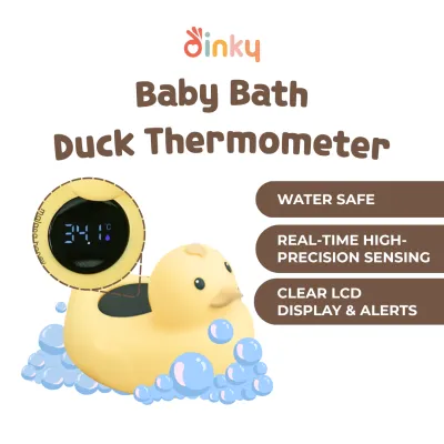 Malang Honey - Baby Bath Duck Thermometer | Digital Temperature | Sensor Toy