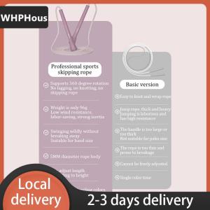 [COD] WHPHous Ship within 24 hours Speed Jump Rope Men Women Adult Skipping Cable Weight Loss Aid Child  Tool Portable Fitness GearExercise Cardio Trainer