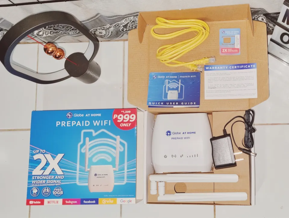 NEW Globe At Home Prepaid Wifi OPENLINE To All GOMO/DITO/SMART