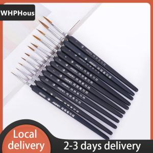 [COD] WHPHous Ship within 24 hours Miniature Paint Brush Professional Nylon Brush Acrylic Painting Thin Line Pen