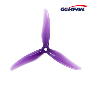 2 Pair Gemfan Hurricane 5236 5.2X3.6X3 3-Blade PC Propeller for RC FPV Racing 5inch Drones Faster More Aggressive Powerful