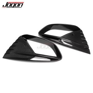mv1 Carbon Fiber Car Front Bumper Fog Light Side Air Intake Vent Outlet Cover Trim For Lotus Emira v6 i4 2022-2024 Accessories 6M2T5