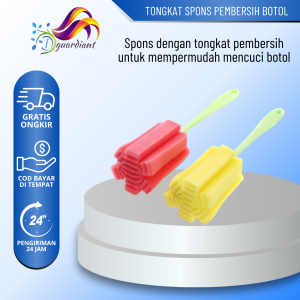 Tongkat SPONS Pembersih Botol Minum Botol Susu Bayi / Spons Cuci Gelas