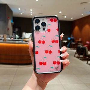 Wildflower Cindy Kimberly Pink Cherries Phone Case For iPhone 17 16 15 14 13 12 Pro Max Berry World Sweet Cakes Ming Lee Cover