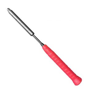 GK1AO Finger Wrist Force Badminton Swing Trainer Stainless Steel Detachable Training Tool Badminton Badminton Accessories Weight Badminton Training Stick Power Enhance