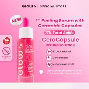 GLOW FX - 17% Total Acids CeraCapsule Peeling Solution - Serum Exfoliasi Wajah Mengandung Glycolic Acid Untuk Mencerahkan dan Menghaluskan Wajah