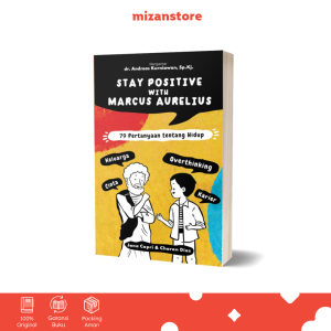 Buku Stay Positive With Marcus Aurelius - Jana Capri & Charan Diaz - Terjemahan Bahasa indonesia