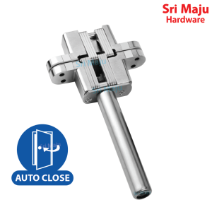 MAJU Auto Close Cross Hinge 180 Degree Cabinet Furniture Invisible Folding Door Soss Concealed Hinge Ensel Pintu Perabot