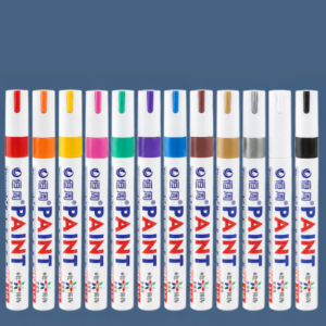 Tire Paint Pen Durable Tire Marker Waterproof Vibrant Colors Long-lasting Easy to Use