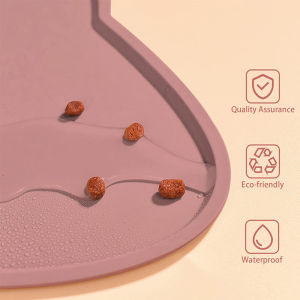 Pet Food Mat Non Slip Silicone Mat Dog Bowl Mat Cat Bowl Mat Pet Bowl Mat Cat Accessories