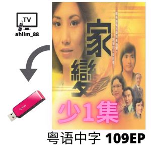 USB Clasic HK Drama《1977 家变》瑕疵 粤语广东话 经典港剧