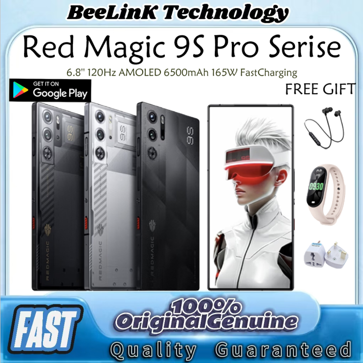 ZTE%20Nubia%20Red%20Magic%209S%20Pro%20Serise%20Gaming%20Phone%20%7C%20Snapdragon%208%20Gen%203%20%7C%206.8''%20120Hz%20AMOLED%20%7C%206500mAh%20165W%20FastCharging%20%7C%20Red%20Magic%209S%20Pro+%20%7C%20Red%20Magic%20Gaming%20Phone%20-%20Image%202