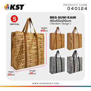(READY STOCK) Beg Guni Besar Berzip Tebal Laundry Bag Waterproof Large Storage Beg Balik Kampung Murah Travel Bag