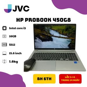 Laptop HP ProBook 450 G8 Core i5 1135G7/ 8GB/ 256GB SSD( Intel Iris Xe Graphics/ 15.6inch Full HD/ Windows 11 Home/ Silver/ Vỏ nhôm)