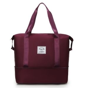 Travel Bag Foldable Big Capacity Waterproof Luggage for Gym Yoga Sport Duffle Handbag Bag Beg Besar Ready Stock