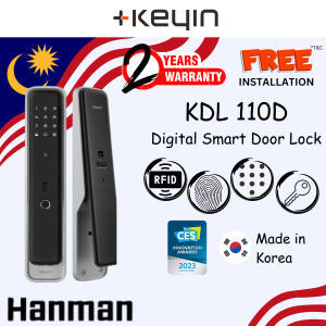 KEYIN L KDL-110D PUSH PULL DIGITAL MORTISE SMART DOOR LOCK