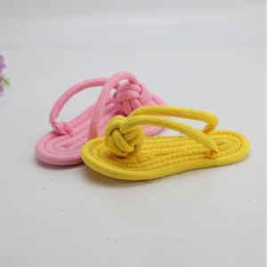 Đồ chơi hình dép bện dây thừng dành cho chó mèo - T3 PETS SHOP