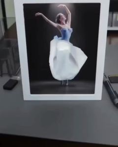 Ballet Dancer Tissue Wooden Ballet Dancer Skirt Napkin Dispenser Creative Tissue