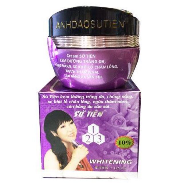 [HCM]??Kem Sứ Tiên hộp màu tím 10g