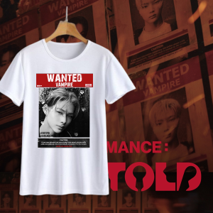 Enhypen romance untold Wanted Vampire tshirt Cotton Spandex