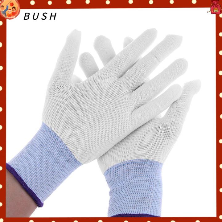 BUSH Hot New Auto White Vinyl Sticker Mittens Car Wrap Gloves Nylon ...