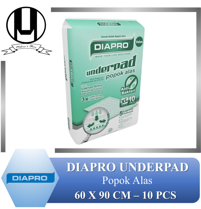 Underpad (MEREK DIAPRO) 60x90
