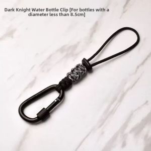 SJJL Di động Dây đeo chìa khóa bằng dây dù Sáng tạo 10/23cm Dây treo chai nước Đa chức năng Móc khóa chai nước ngoài trời