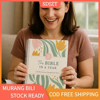 SDJZT UTENSIL (COD) The Bible In A Year: A 52-Week Study Through Gods Word - Spiral Bible Study Guide 52-Week Womens Bible Study Plan
