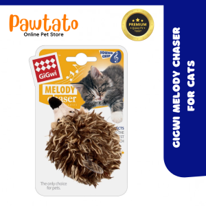 [Official Gigwi Product Dealer] GiGwi  Melody Chaser Motion Sound Activate Teaser Toy for Cats Kucing Cat Toy [100% Original]