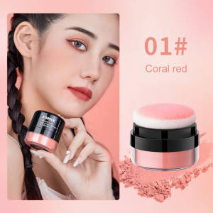 ♕ FOMIX Mushroom Head Blush Air Cushion Blush Highlight Repairing Soft Mist Rouge Powder Makeup Waterproof Long-lasting Rouge Powder 3 colors Face Makeup Cosmetics 50g