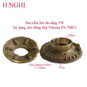 Mâm chia lửa bếp gas paloma sử dụng cho bếp Paloma PA-7MEJ phụ tùng linh kiện bếp gas paloma