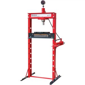 SUPER DUTY 20-Tons Hydraulic Shop Press with Pressure Gauge