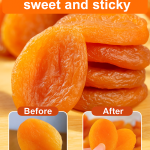 AAA Grade Dried Apricots No Additives Pitted Organic Healthy Snacks