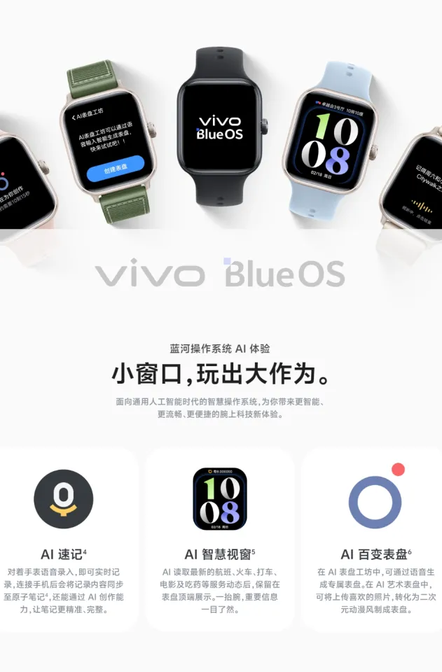 Vivo WATCH GT Smartwatch inches 505mAh Bluetooth NFC eSIM