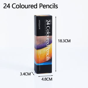 12/24/48/72 Oily Art Colored Pencils Set for Adult Coloring Books Artist Drawing Sketching Crafting