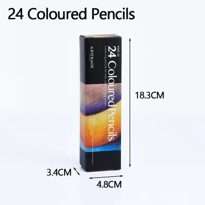 12/24/48/72 Oily Art Colored Pencils Set for Adult Coloring Books Artist Drawing Sketching Crafting